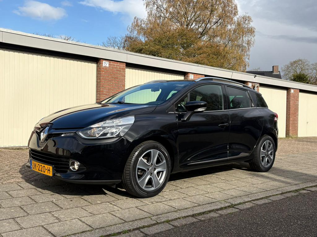 Renault Clio 0.9 TCE 90 Estate 2016 Zwart, Voorwielaandrijving, 898 cc, Stof, Metallic lak