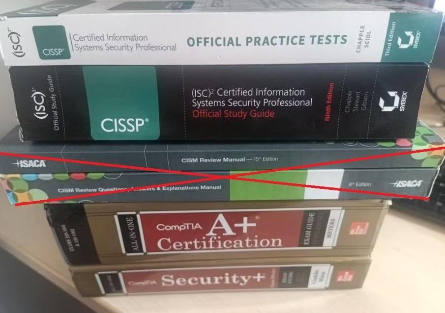 Security boeken: CISSP, CompTIA A+, Security+, Ophalen of Verzenden, Zo goed als nieuw, Vakgebied of Industrie, Diverse auteurs