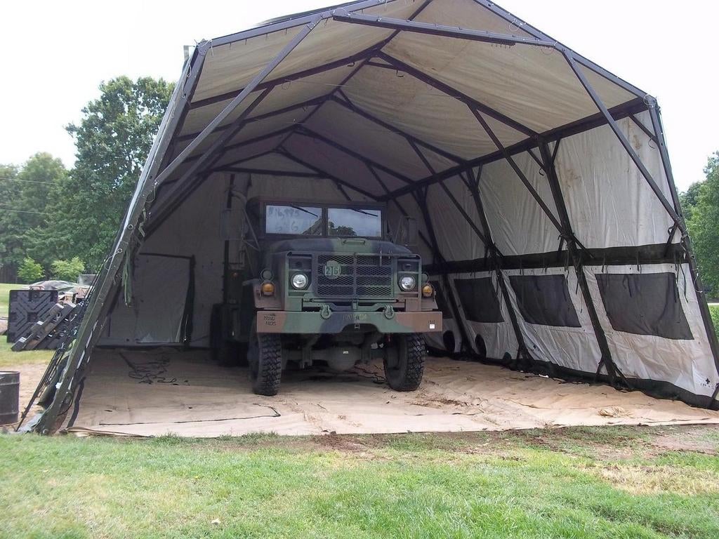 Lightweight Maintenance Enclosure (LME) Legertent, Ophalen, Zo goed als nieuw, Meer dan 6