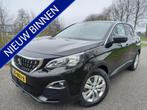 Peugeot 3008 1.2 | Dealer onderhouden, clima, cruise, navi,, Gebruikt, 1199 cc, Zwart, Origineel Nederlands