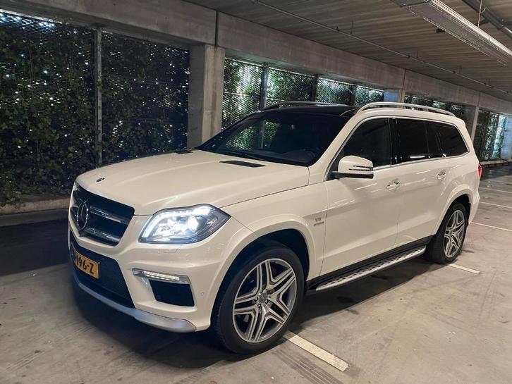 Mercedes-Benz GL 5.5 Gl63 AMG 4MATIC DESIGNO Pearl White, Auto's, Mercedes-Benz, Particulier, GL, 360° camera, 4x4, ABS, Achteruitrijcamera