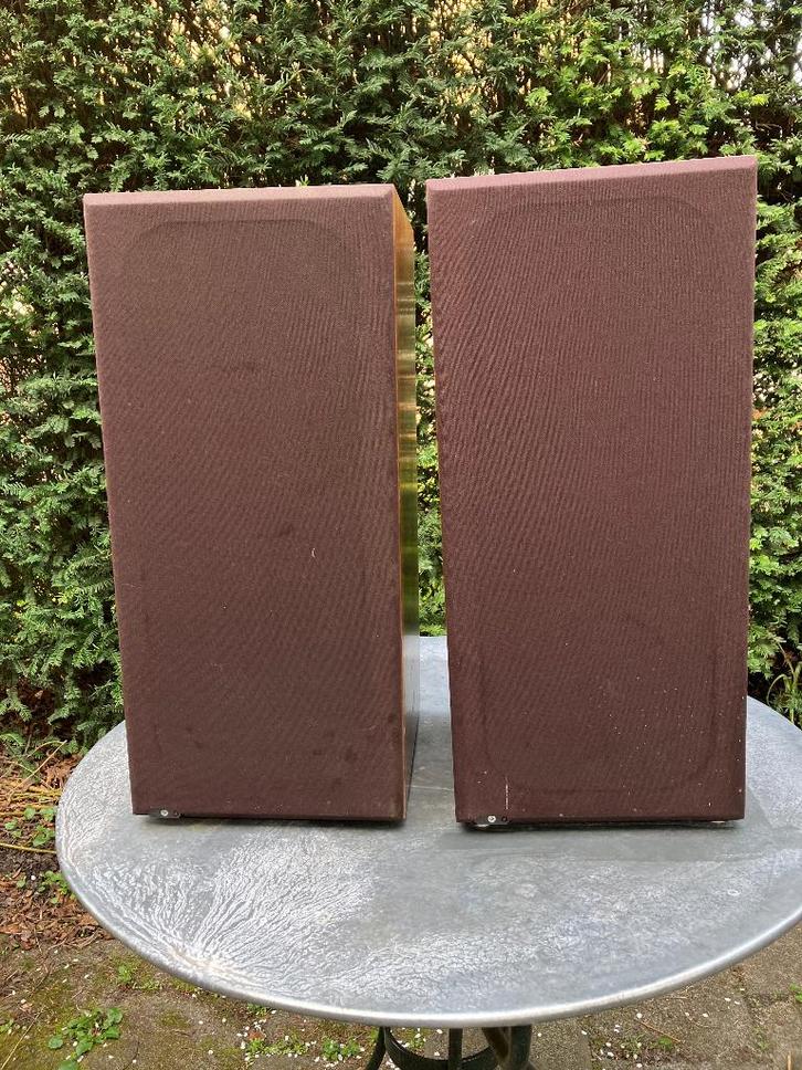 Bowers & Wilkins DM14 luidsprekers, Audio, Tv en Foto, Luidsprekers, Gebruikt, Front, Rear of Stereo speakers, 120 watt of meer