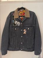 Gucci Banana Patch Denim Jacket IT44 Oversized Fit L, Ophalen of Verzenden, Zo goed als nieuw, Blauw