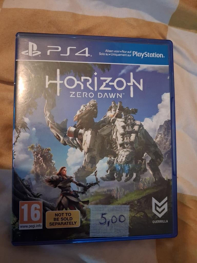 Horizon Zero Dawn PS4 - Actie RPG Avontuur, Spelcomputers en Games, Games | Sony PlayStation 4, Gebruikt, 1 speler, Vanaf 16 jaar