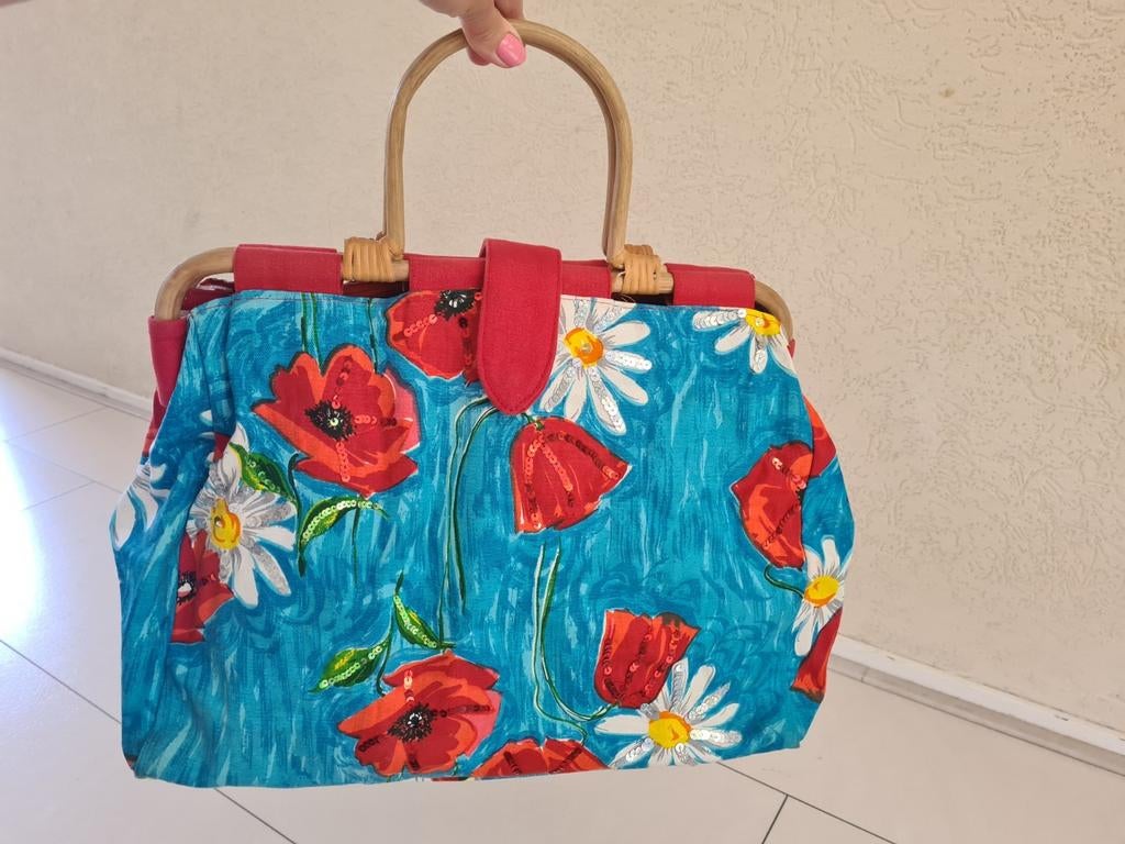 Leuke zomer tas, Ophalen, Zo goed als nieuw, 30 cm of meer, Minder dan 35 cm