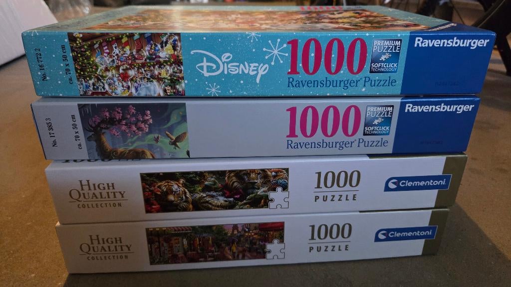 Puzzels, Ophalen of Verzenden, 500 t/m 1500 stukjes, Zo goed als nieuw, Legpuzzel