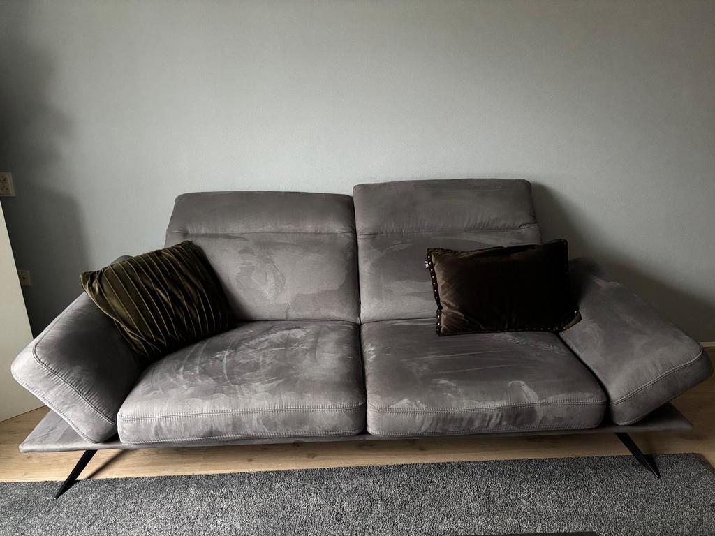 Comfortabele bank, zo goed als nieuw, Ophalen, Tweepersoons, Zo goed als nieuw, Rechte bank