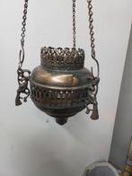 9250)  mooi groot model Godslamp met hanger en binnenpot, Ophalen of Verzenden