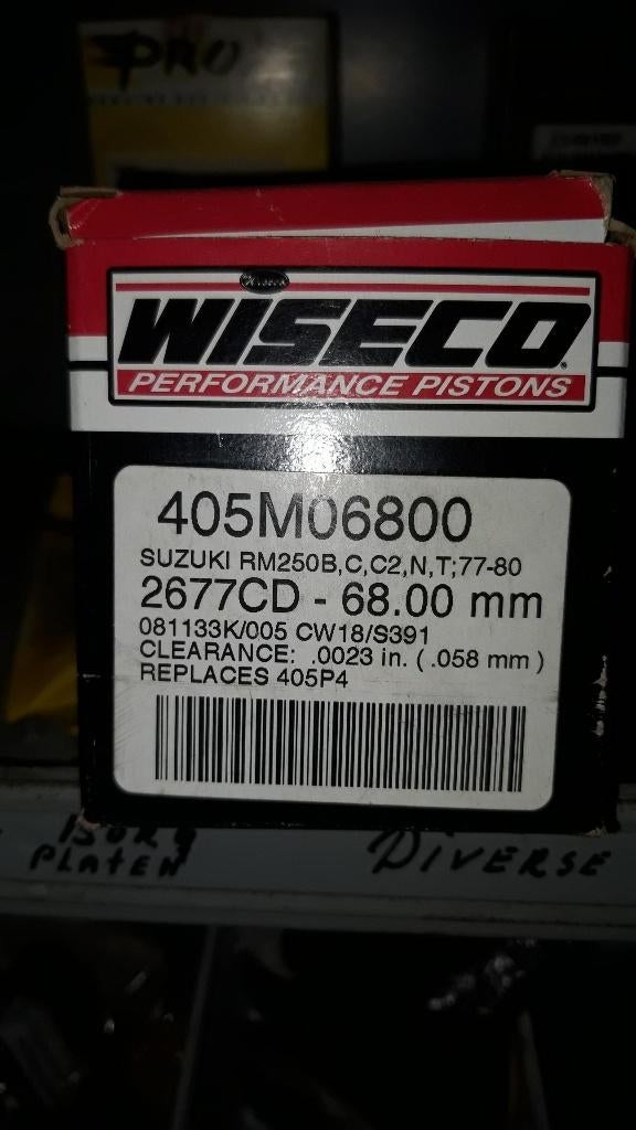 Wiseco zuiger Suzuki RM250 (1977-1980), Ophalen, Cmx, Cmx, Cmx