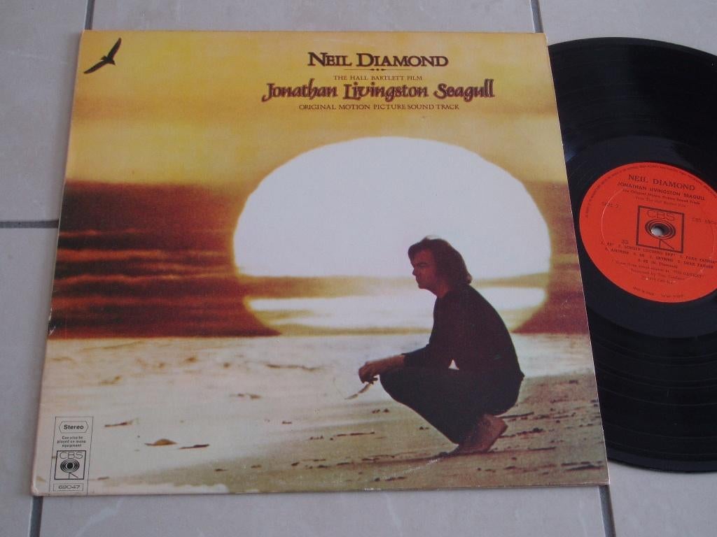 LP Neil Diamond Jonathan Livingston Seagull, Cd's en Dvd's, Vinyl | Pop, Verzenden, Gebruikt, 12 inch