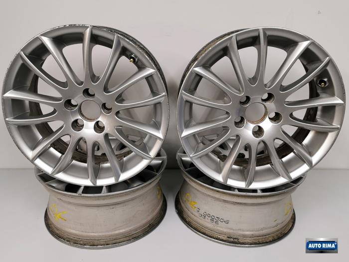 Sportvelgen Set van een Volvo C70, Gebruikt, -, -, Ophalen of Verzenden