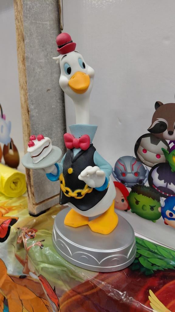 Gijs gans Disney beeld, Verzamelen, Disney, Zo goed als nieuw, Beeldje of Figuurtje, Ophalen of Verzenden