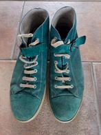 Durea veterschoen turkoois suede, Durea, Overige kleuren, Ophalen of Verzenden, Sneakers of Gympen