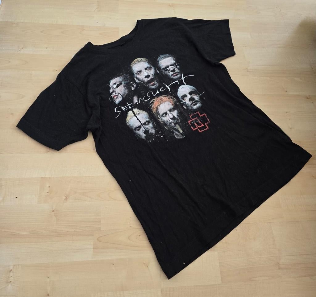 Rammstein T-shirt Sehnsucht M, Kleding | Heren, T-shirts, Maat 48/50 (M), Zwart, Ophalen of Verzenden, Zo goed als nieuw