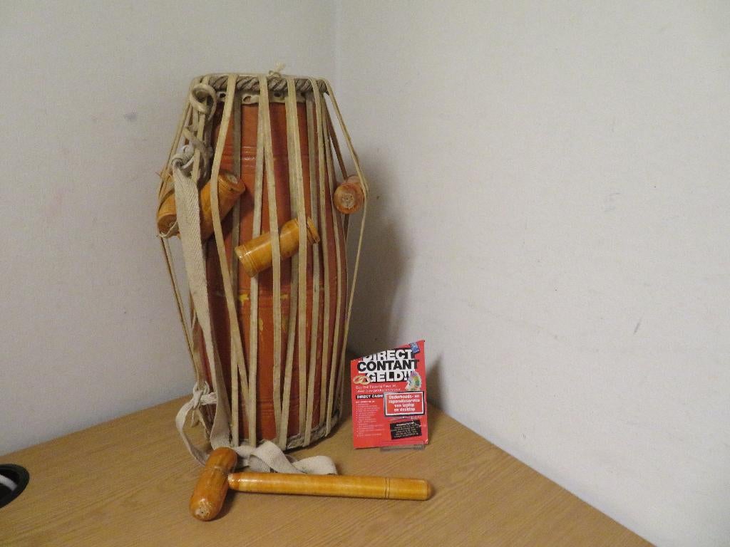 Pakhavaj | Pawn Eindhoven, Muziek en Instrumenten, Percussie, Gebruikt, Melodische percussie, Ophalen