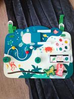 Activiteitenbord voor in de box - Jungle thema, Ophalen of Verzenden, Gebruikt