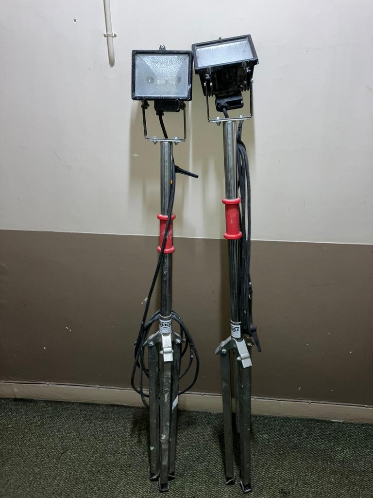 Bouwlamp, Ophalen of Verzenden, Gebruikt, 500 watt of meer