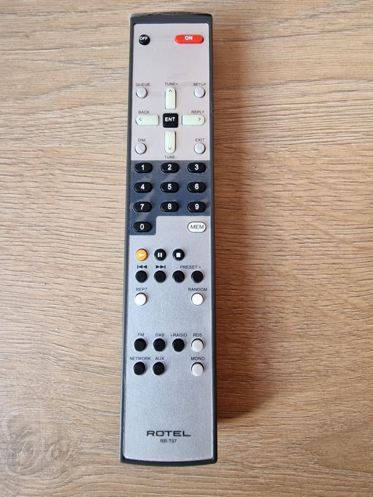 Rotel RR-T97 Afstandsbediening - Origineel NIEUW, Ophalen of Verzenden, Nieuw, Origineel
