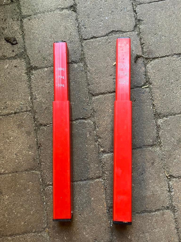 Disselwegers met waterpas, Caravans en Kamperen, Ophalen of Verzenden, Gebruikt