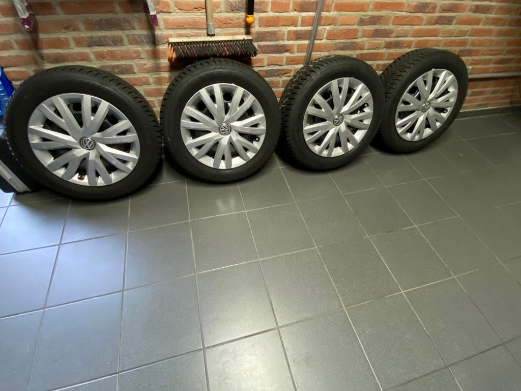 ZGAN Winterset VW Golf / Audi 5x112, naafgat 57,1, Auto-onderdelen, Banden en Velgen, Ophalen, 16 inch, Banden en Velgen, Personenwagen