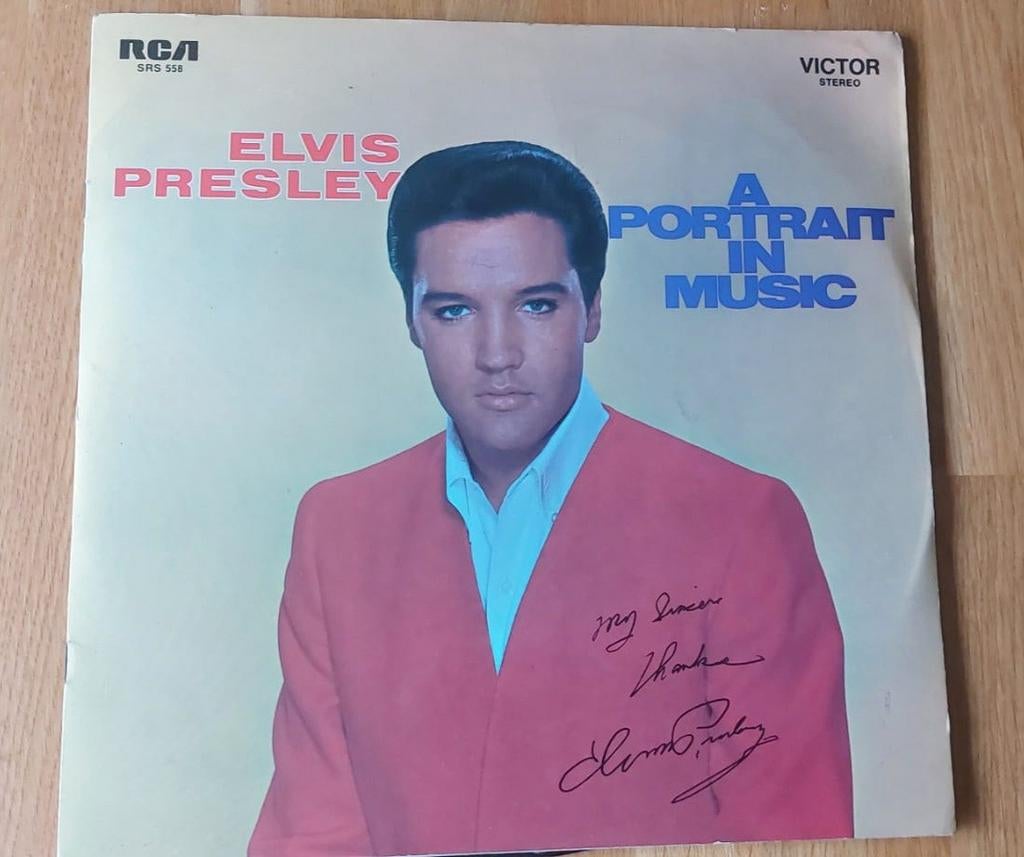 Elvis Presley - A Portrait in Music vinyl, Cd's en Dvd's, Vinyl | Pop, Gebruikt, 12 inch, Ophalen of Verzenden