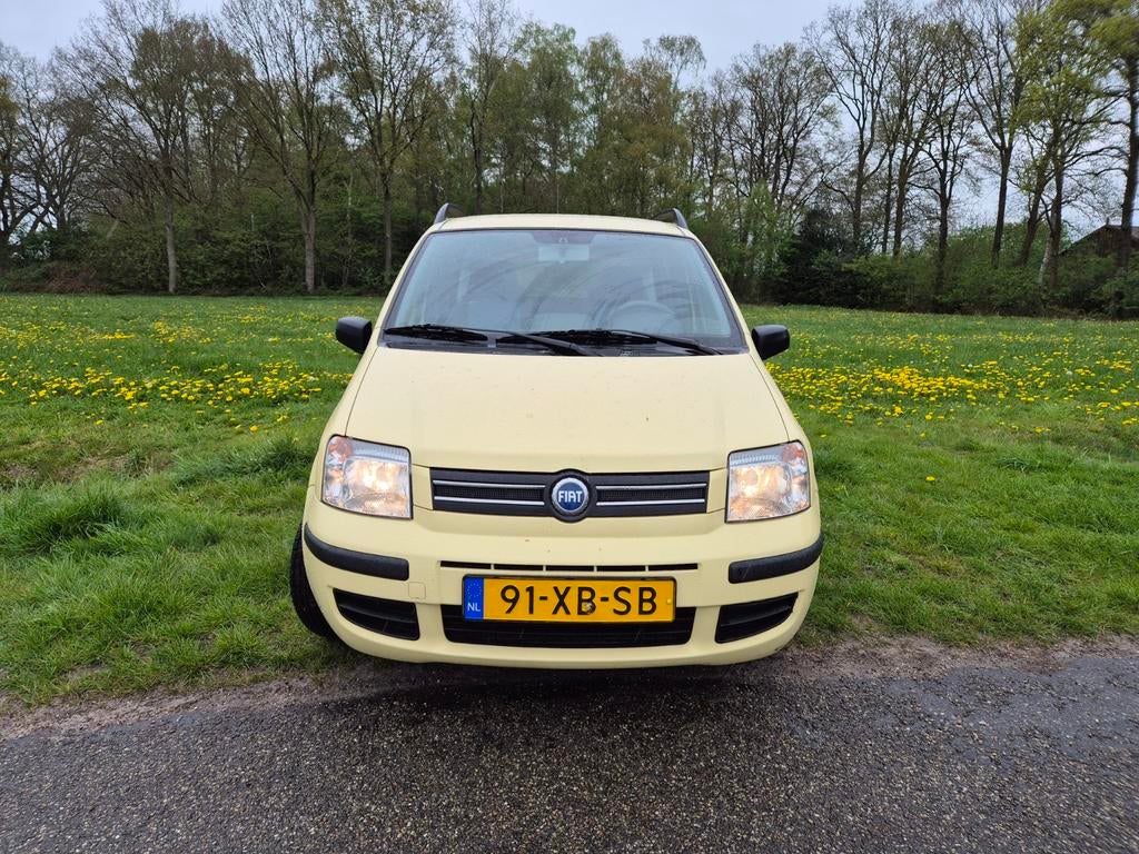 Fiat Panda 1.2 Dualogic 2007 Geel, Auto's, Fiat, 840 kg, 19 km/l, 800 kg, Hatchback