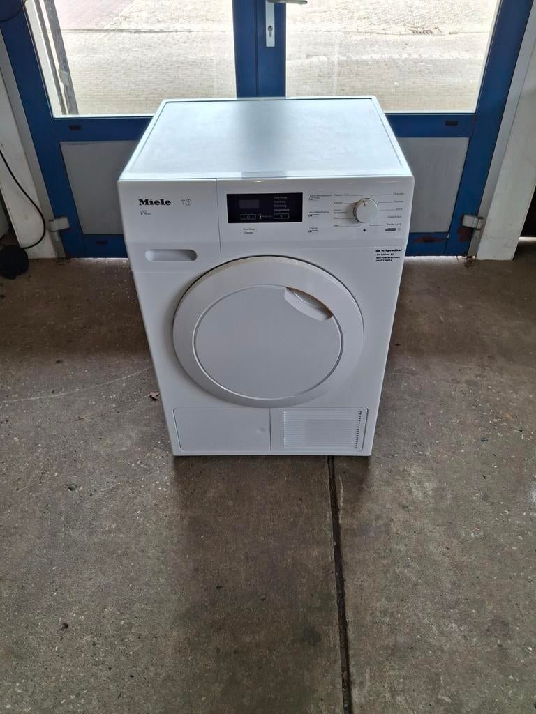 Miele warmtepompdroger T1 eco, Witgoed en Apparatuur, Wasdrogers, Miele, 6 tot 8 kg, Minder dan 85 cm, Miele