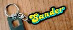 Sleutelhanger met eraan de naam: Sander (nieuw), Ophalen of Verzenden, Nieuw, Overige typen