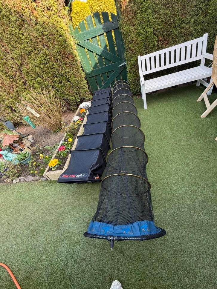 2 wedstrijd leefnetten, Watersport en Boten, Hengelsport | Algemeen, Zo goed als nieuw, Net of Fuik, Ophalen