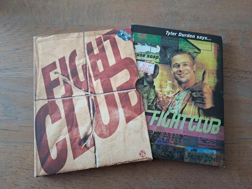 Fight Club 2-DVD Special Edition - Zo goed als nieuw, Vanaf 16 jaar, Boxset, Actie, Ophalen of Verzenden