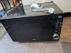 Whirlpool Extra Space MWF 420 BL Solo Magnetron - 2 jaar oud, Ophalen, Gebruikt, Magnetron, Crisp