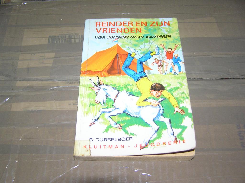 Vier Jongens Gaan Kamperen - Beene Dubbelboer, Ophalen of Verzenden, Fictie, Gelezen, Beene Dubbelboer
