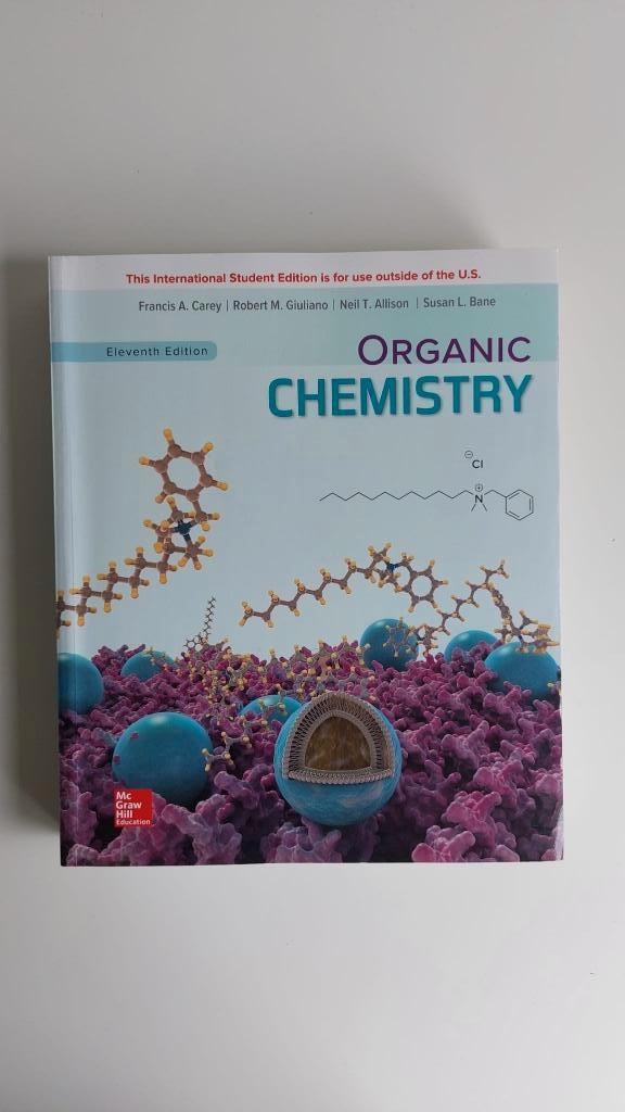 Organic Chemistry 11th edition, Ophalen, Beta, Zo goed als nieuw, WO