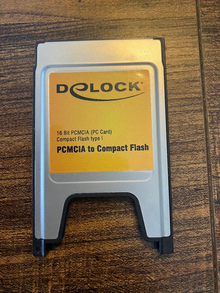 DeLock PCMCIA compactflash adapter, Ophalen of Verzenden