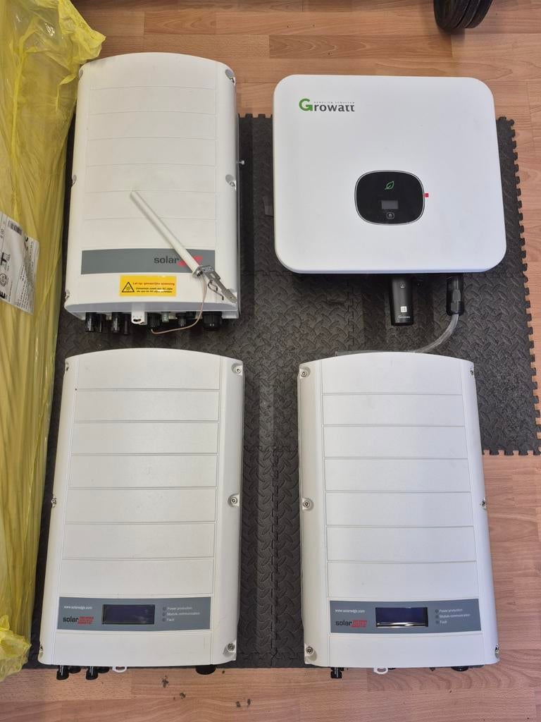 Omvormers zonnepanelen Growatt 13K, Solar Edge 7K, 6K, 3K, Doe-het-zelf en Verbouw, Zonnepanelen en Toebehoren, Ophalen, Overige typen