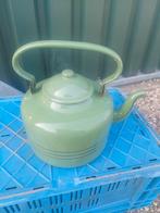 Geëmailleerde koffieketel groen, Ophalen of Verzenden