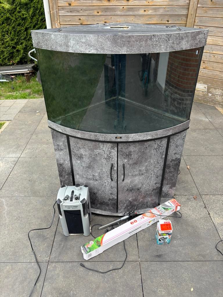 Juwel trigon 190L uniek, Dieren en Toebehoren, Vissen | Aquaria en Toebehoren, Ophalen of Verzenden, Zo goed als nieuw, Leeg aquarium