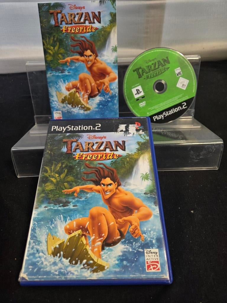 Disney's Tarzan Freeride PS2 - Compleet met boekje, Avontuur en Actie, Gebruikt, Niet gespecificeerd op product, 1 speler