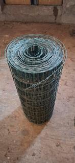 Rolsteiger groen geplastificeerd gaas 50x100mm, Ophalen, Zo goed als nieuw, Minder dan 10 meter