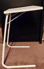 Multifunctioneel bijzettafeltje - Verstelbaar & Inklapbaar, Ophalen of Verzenden, Zo goed als nieuw, Modern, Praktisch, 60 cm of meer