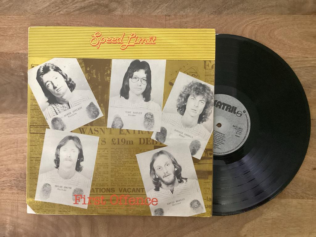 Speed Limit - First Offence LP, Ophalen of Verzenden, Gebruikt, 12 inch