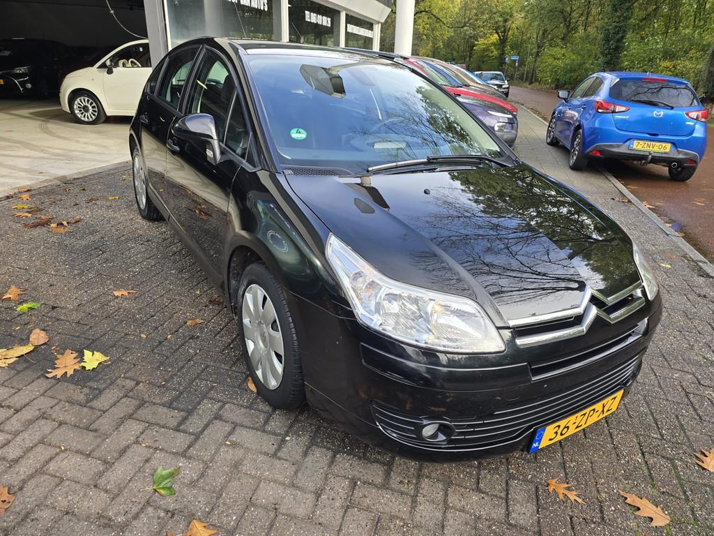Citroen C4 1.6-16V Image | AUTOMAAT | 1E EIGENAAR | 12MND GA, Auto's, Stof, Gebruikt, 4 cilinders, Zwart