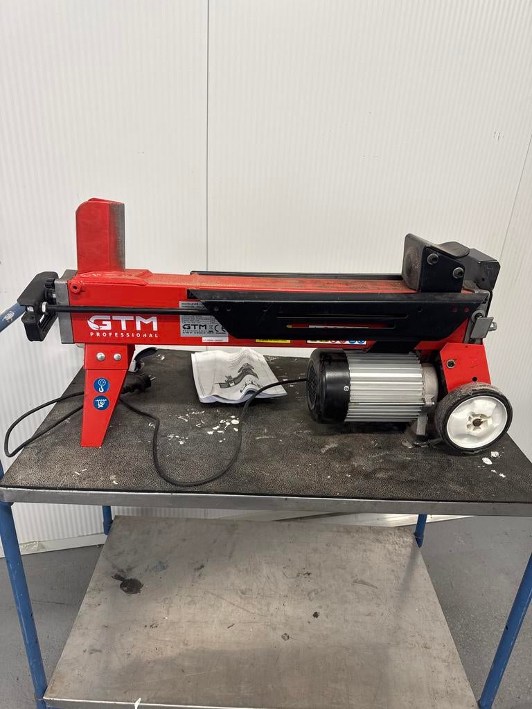 Houtkliever GTM Professional GTL5000H - Zo goed als nieuw, Tuin en Terras, Kloofmachines, Ophalen, Liggend, Zo goed als nieuw