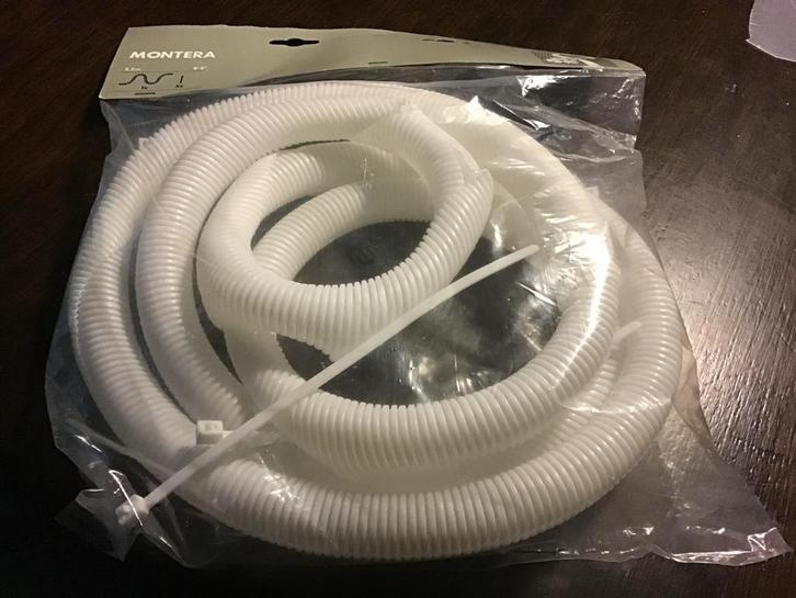 Montera kabelgoot 2,5m - Wit, nieuw in verpakking, Doe-het-zelf en Verbouw, Elektra en Kabels, Nieuw, Overige typen, Ophalen of Verzenden