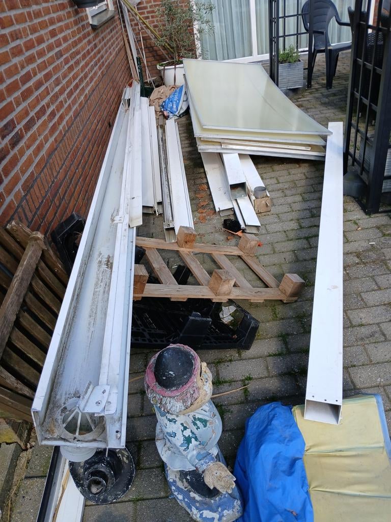 Terrasoverkapping 6.00 x 2.50, Tuin en Terras, Overkappingen, Ophalen of Verzenden