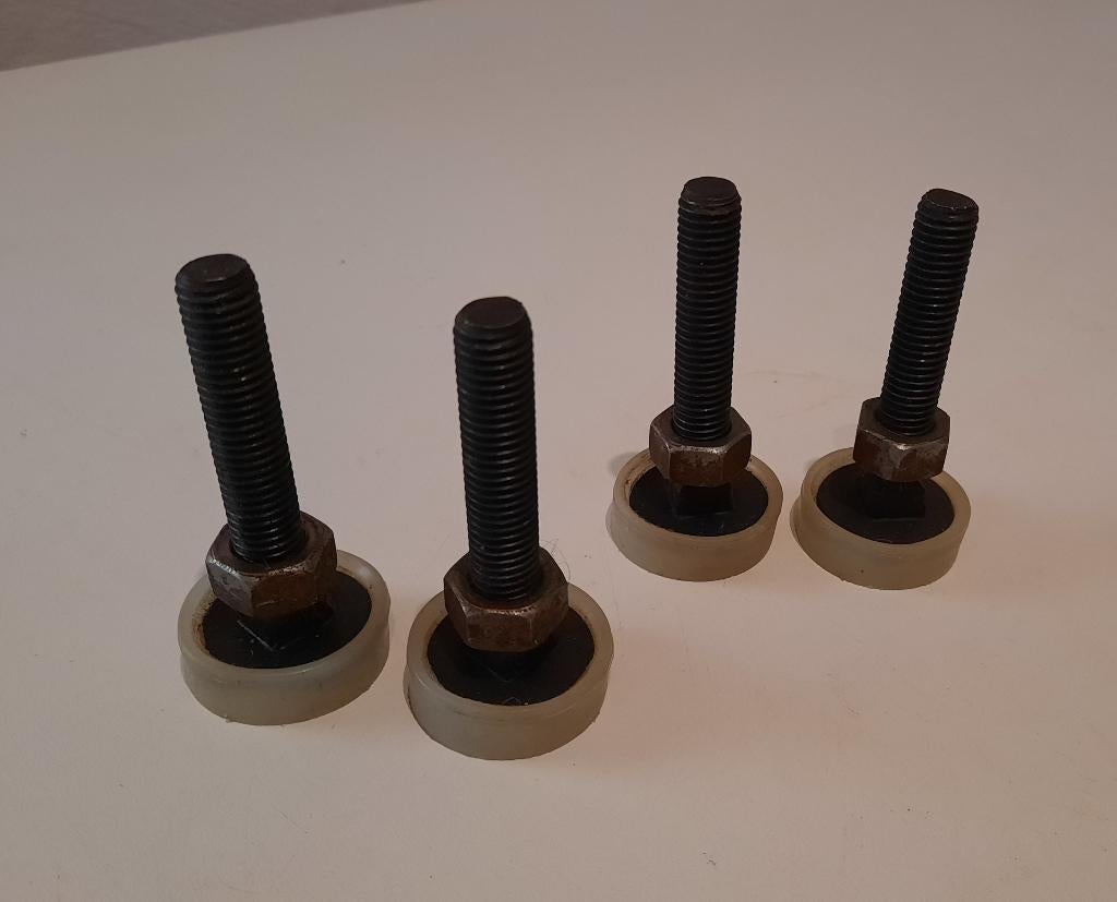 Stelpoten M12x80mm, Ophalen of Verzenden, Gebruikt, 50 tot 100 mm, Bouten of Moeren