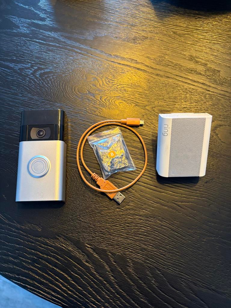 Ring Video Deurbel Gen 2 met Chime, Ophalen of Verzenden, Zo goed als nieuw, Buitencamera