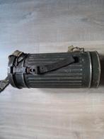 Duits Wehrmacht/Luftwaffe Gasmasker met blik. 44 gedateerd., Verzamelen, Militaria | Tweede Wereldoorlog, Verzenden, Duitsland