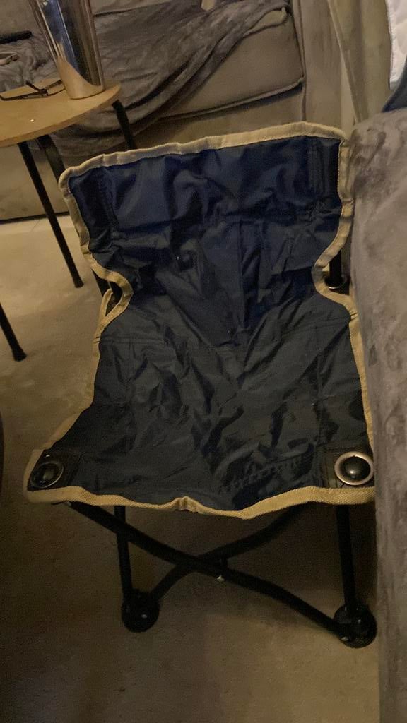 Klap stol klijn, Ophalen of Verzenden, Zo goed als nieuw, Campingstoel
