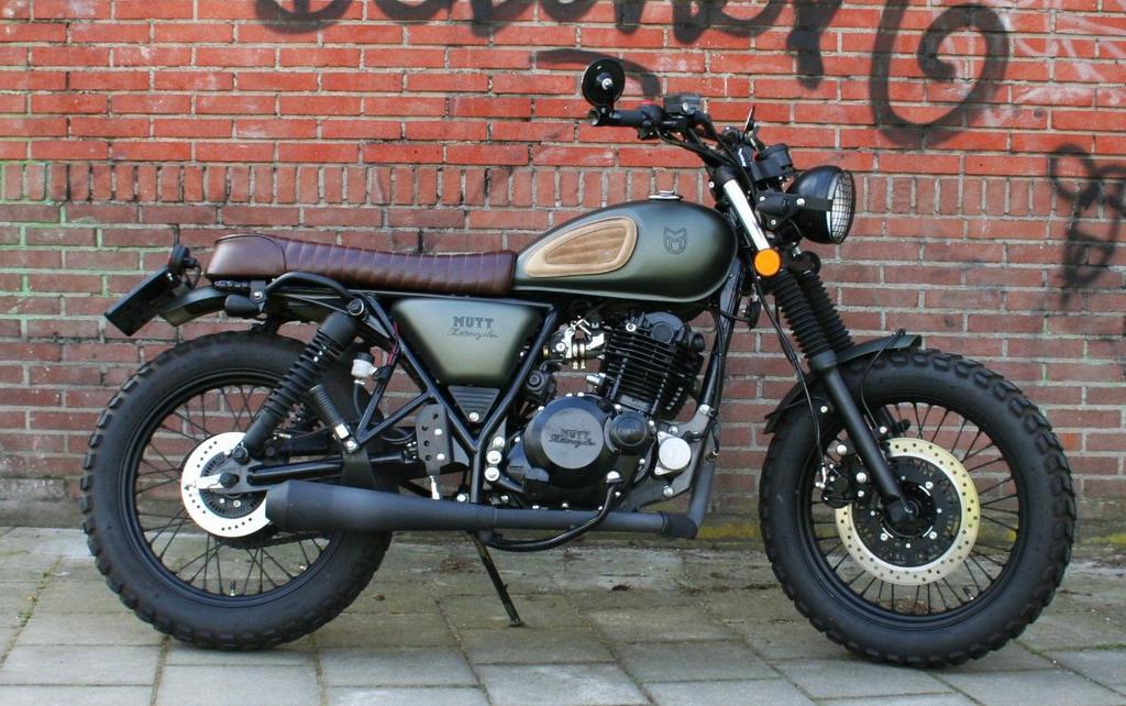 Mutt Hilts 250cc motor / scrambler., Motoren, 250 cc, ., Black Metal from Birmingham, Overig
